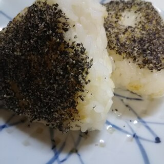 ゴマ味噌の焼おにぎり(^^)